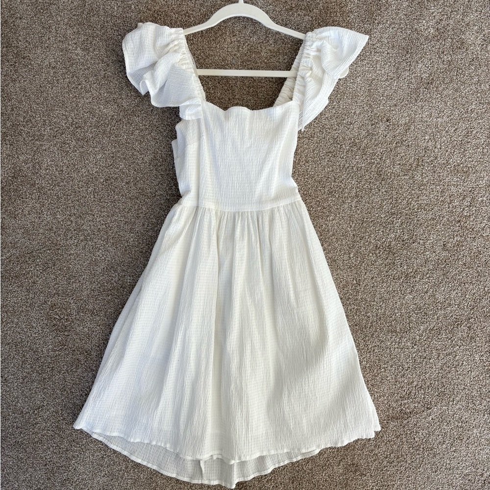 NWT Francesca’s White Dress